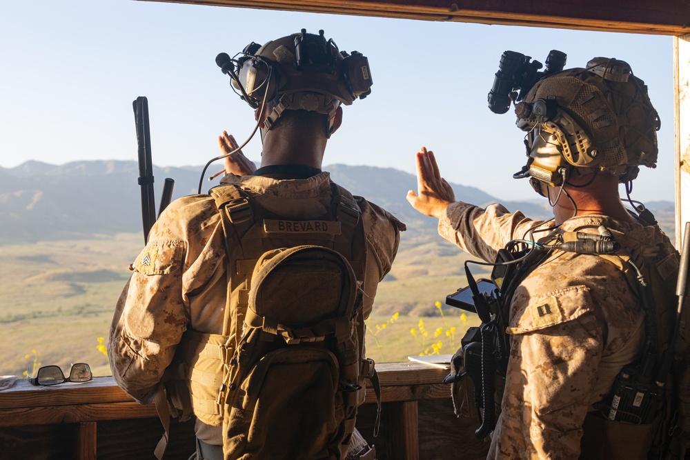 1st ANGLICO Marines Train With UAE President’s Guard