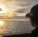 Midshipman Linda Mentz observes maneuvering exercises with NATO allied nations