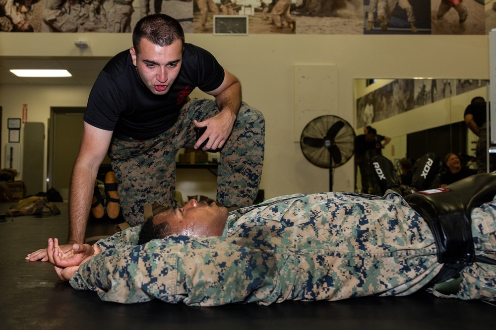 Martial Arts Instructor Course 79-25: MAI students tackle level room