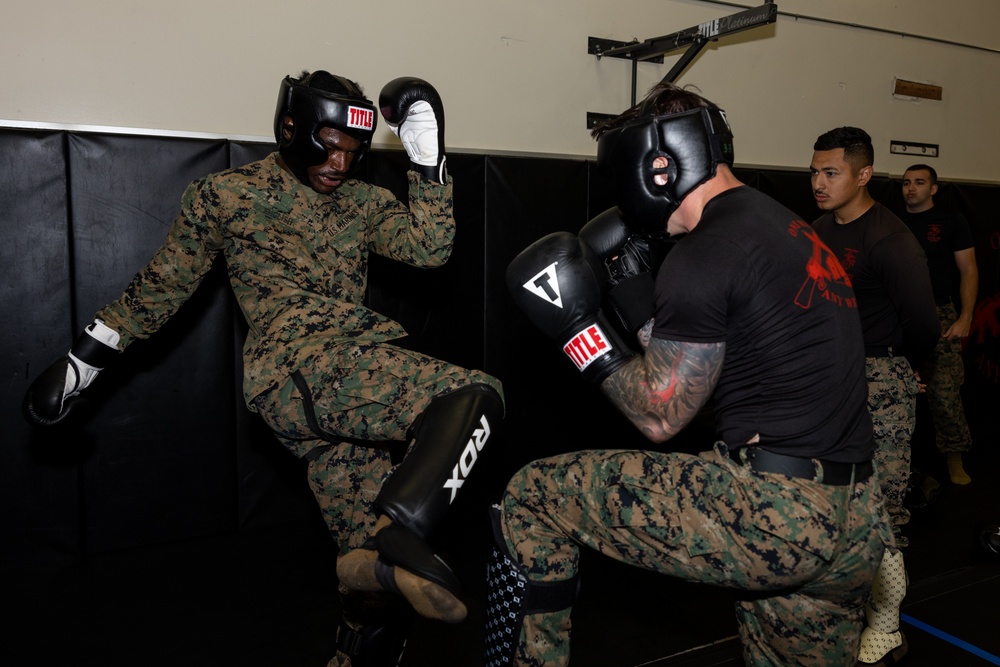 Martial Arts Instructor Course 79-25: MAI students tackle level room