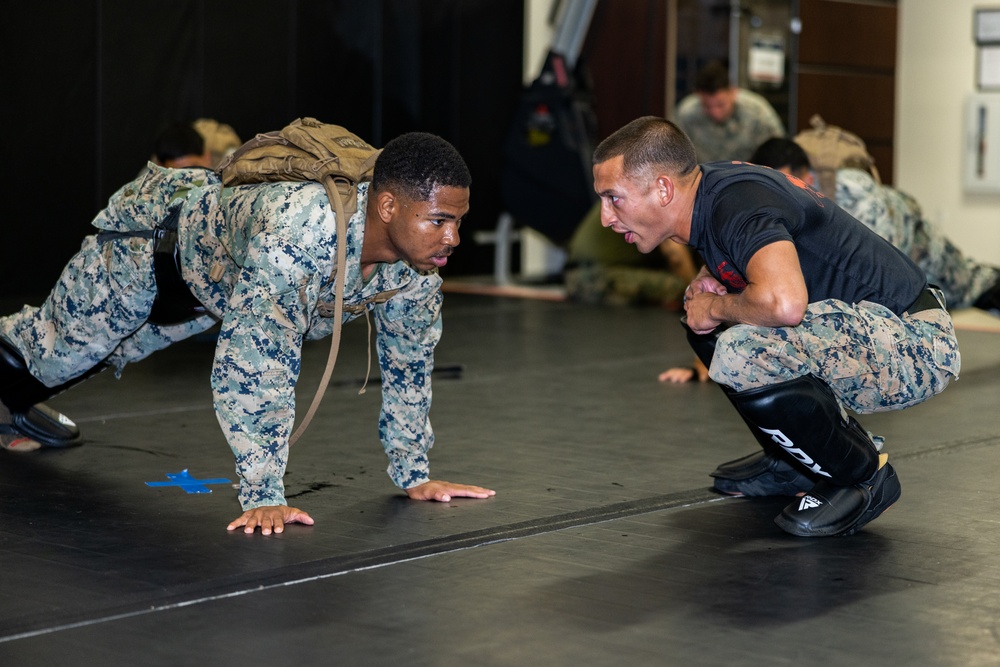 Martial Arts Instructor Course 79-25: MAI students tackle level room