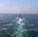 The Royal Danish Absalon-class frigate HDMS Absalon (F341) participates in exercise At-Sea Demonstration (ASD) / Formidable Shield (FS) 2025.