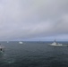 Allied NATO nations commence maneuvering formations for a PHOTOEX during exercise At-Sea Demonstration (ASD) / Formidable Shield (FS) 2025