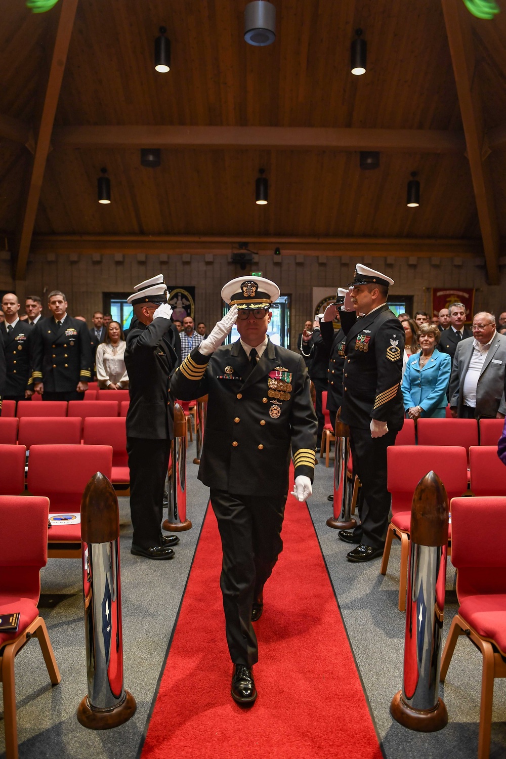 Capt. Nathan Luther Assumes Command of Submarine Squadron 17