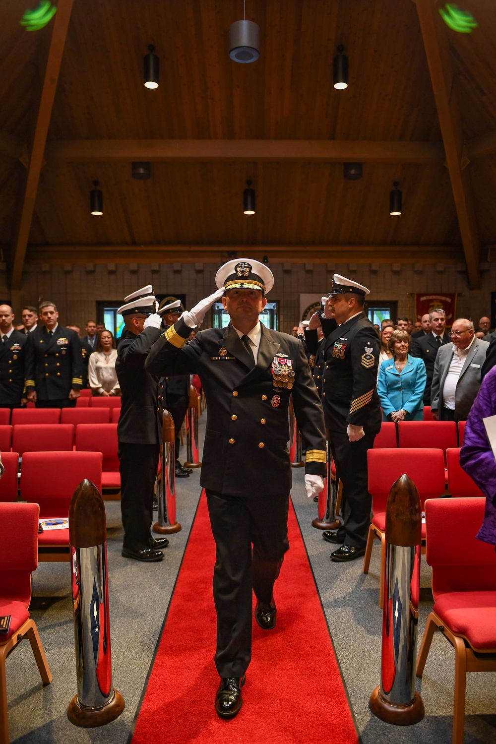 Capt. Nathan Luther Assumes Command of Submarine Squadron 17