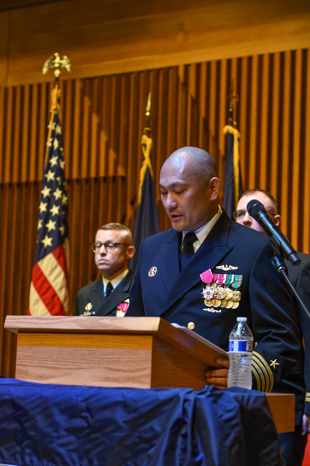 Capt. Nathan Luther Assumes Command of Submarine Squadron 17