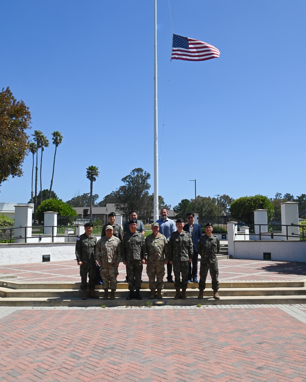 U.S. Space Forces - Korea Commander and Republic of Korea Members Visit VSFB