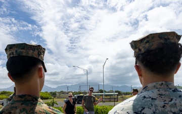 MALS-24 Marines are recognized for environmental excellence
