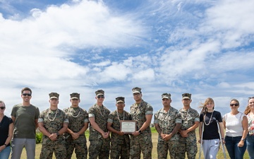 MALS-24 Marines are recognized for environmental excellence