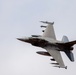 F-16 Fighting Falcons perform range operations