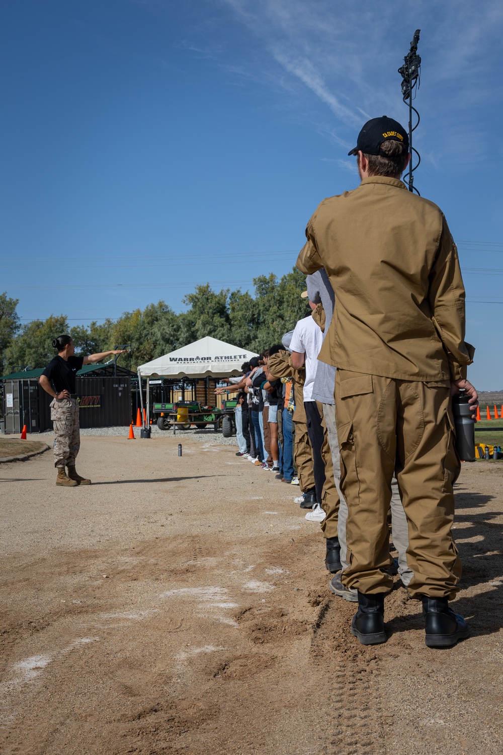 Students explore military jobs during Military Occupational Specialty Exposition at The Combat Center