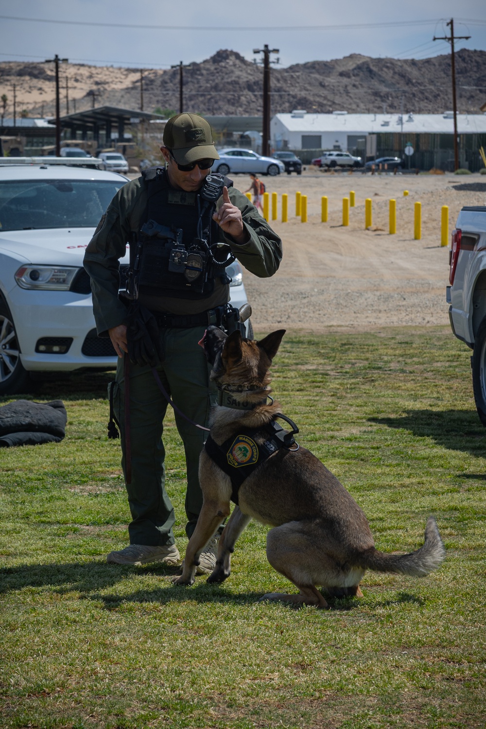 Students explore military jobs during Military Occupational Specialty Exposition at The Combat Center