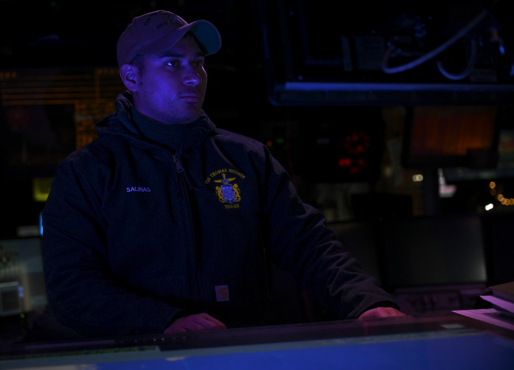 USS Thomas Hudner (DDG 116) Participates in Formidable Shield 2025