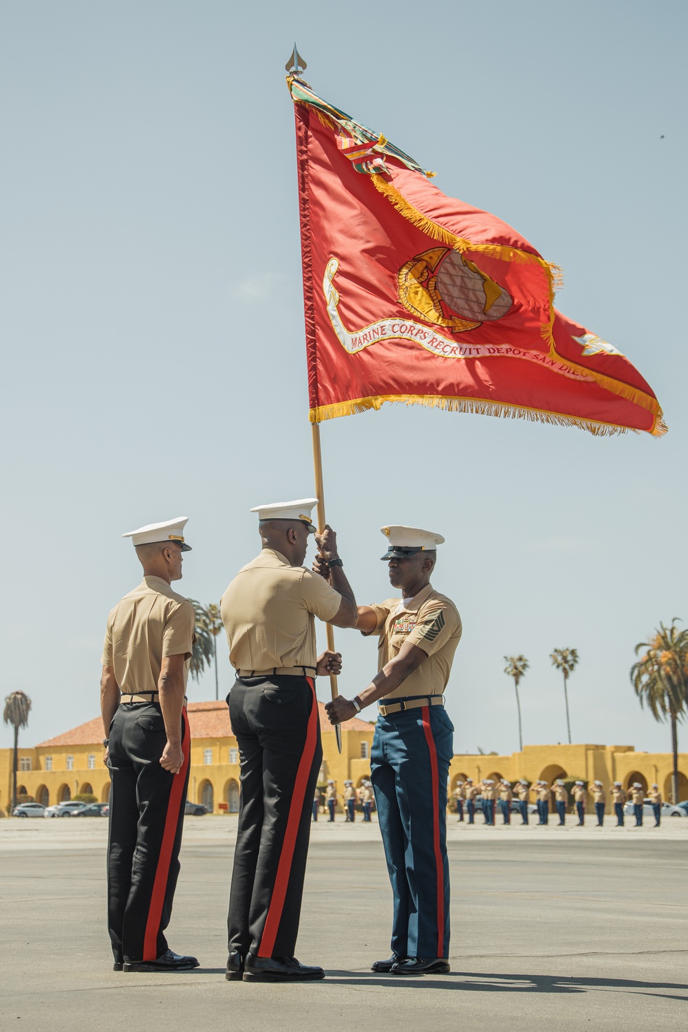 MCRD San Diego and WRR Change of Command