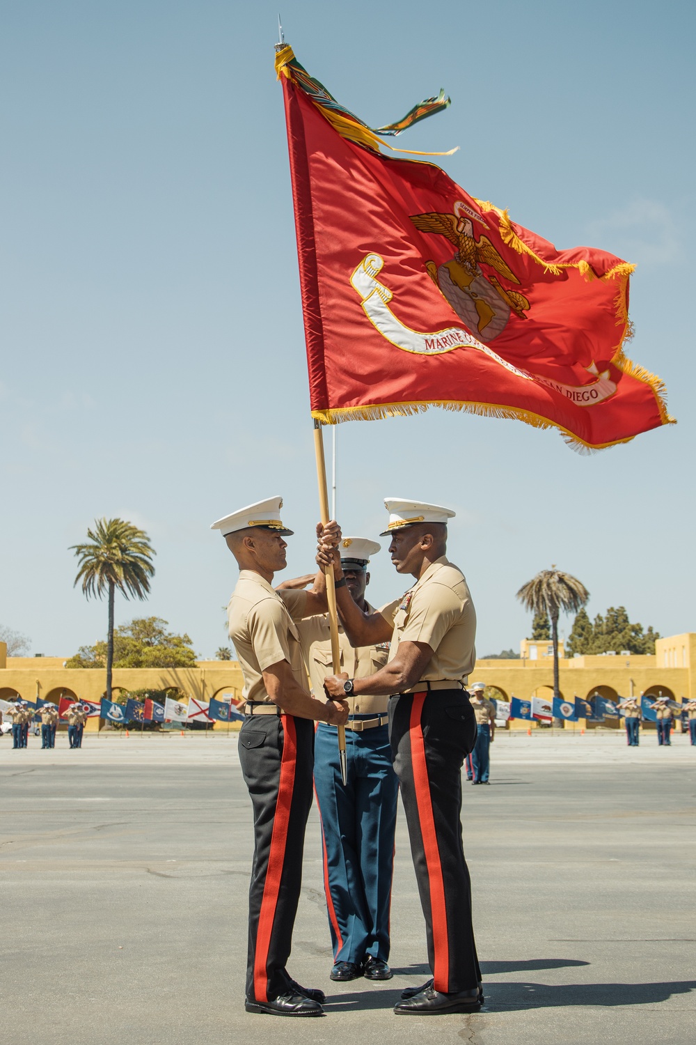 MCRD San Diego and WRR Change of Command