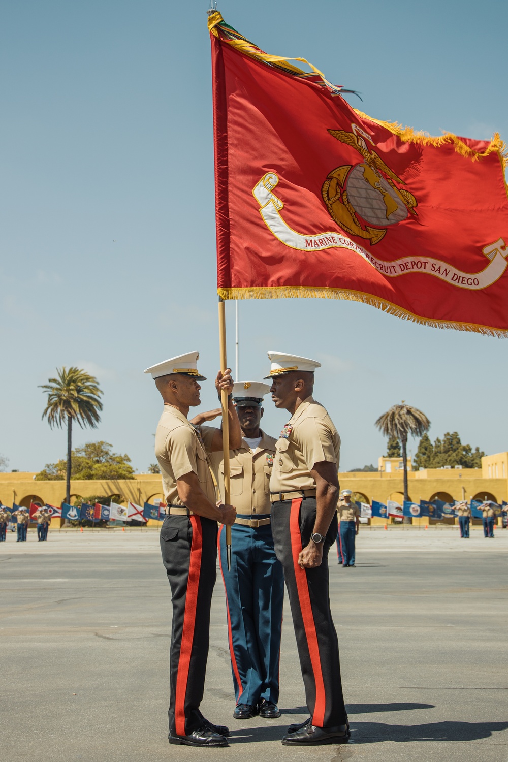 MCRD San Diego and WRR Change of Command