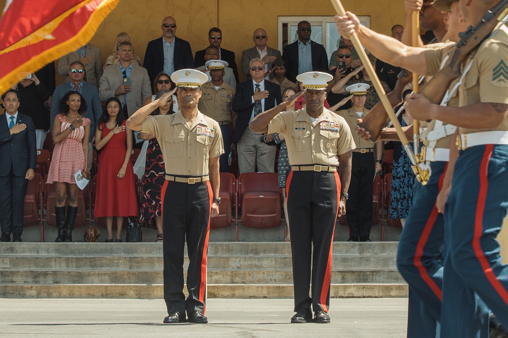 MCRD San Diego and WRR Change of Command