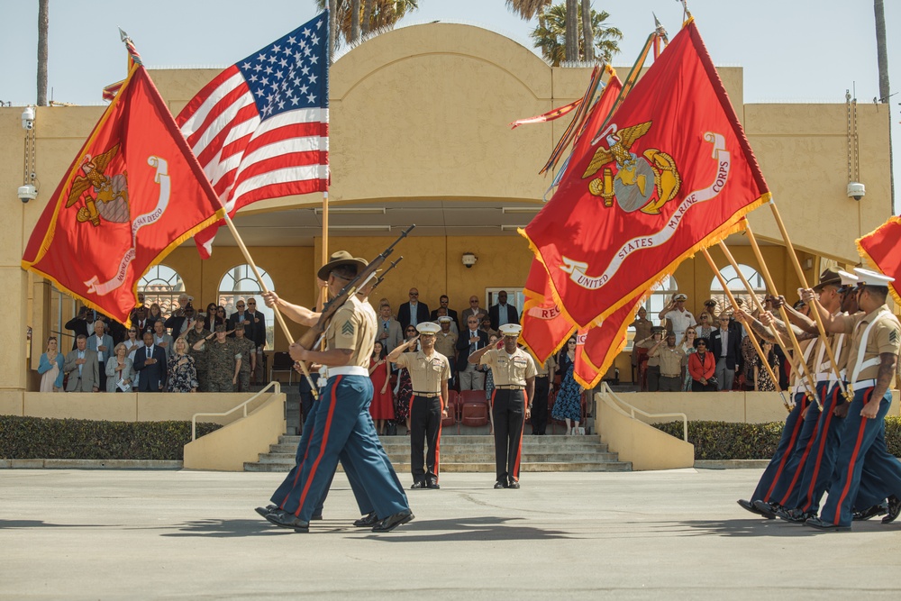 MCRD San Diego and WRR Change of Command