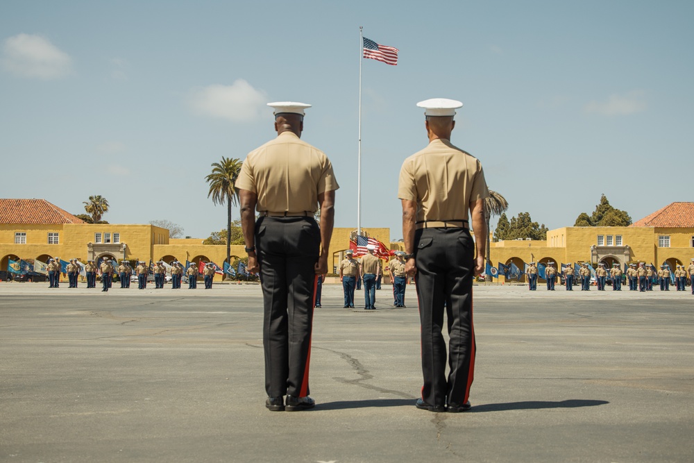 MCRD San Diego and WRR Change of Command
