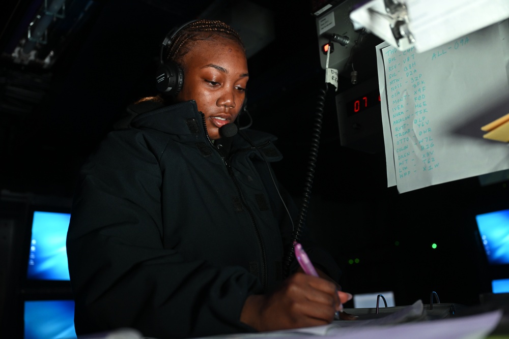 USS Thomas Hudner (DDG 116) Participates in Formidable Shield 2025