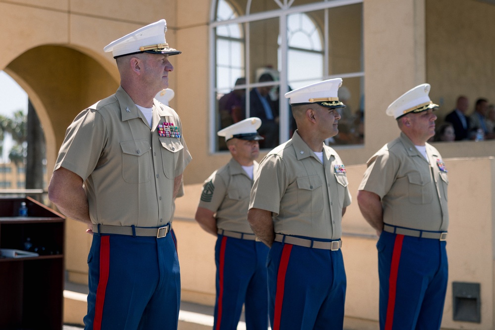 MCRD San Diego and the Western Recruiting Region Change of Command