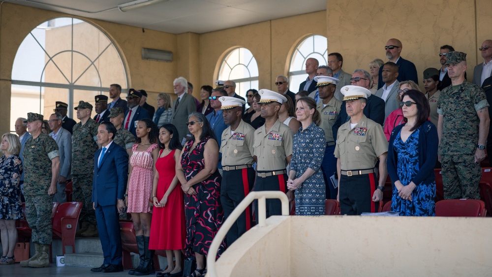 MCRD San Diego and the Western Recruiting Region Change of Command