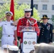 On May 16, 2025, Marine Band vocalist Master Gunnery Sgt. Kevin Bennear performed “The Star-Spangled Banner” at a First Day of Issue Dedication Ceremony for new postage stamps commemorating the 250th anniversaries of the U.S. Army, Navy and Marine Corps.