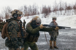 Swift Response 25 | U.S. Marines, Norwegian Soldiers conduct Expedient Urban Demolition and Shotgun Range [Image 3 of 8]