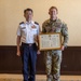 Japanese General presents award to USARPAC Generals