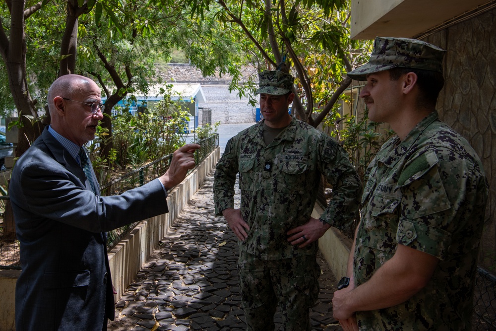 OE25 - Ambassador Robert Scott Visit
