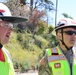 Col. Jeff Palazzini visits the Palisades fire-impacted area