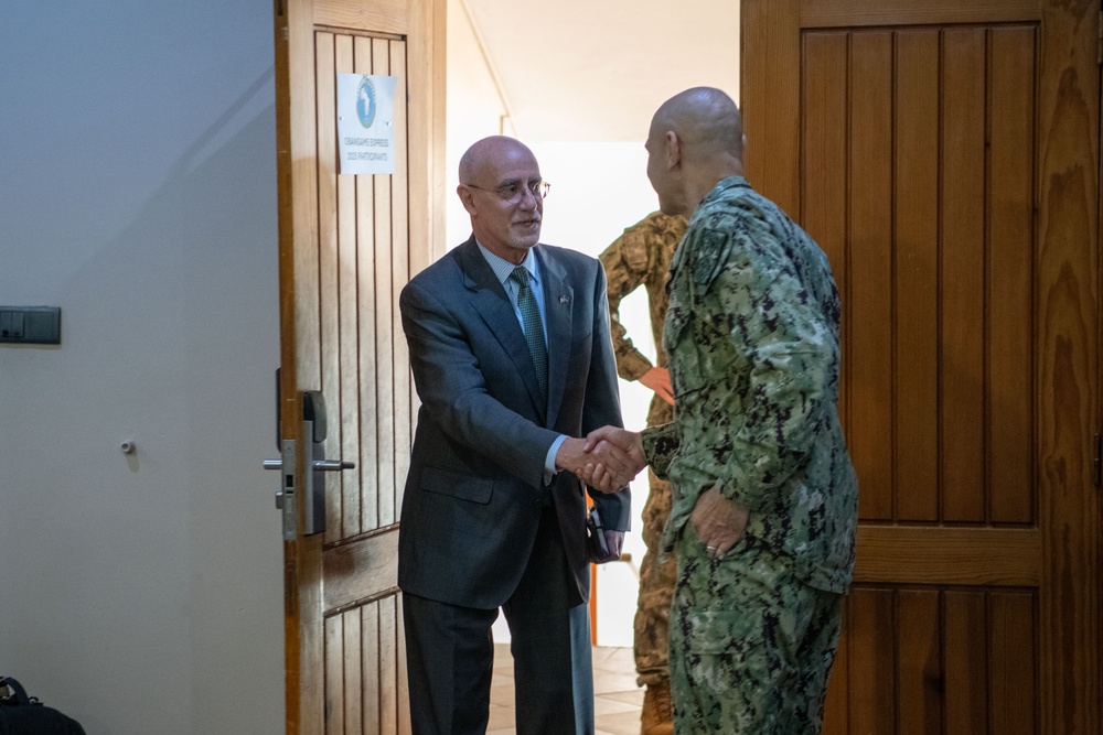 OE25 - Ambassador Robert Scott Visit