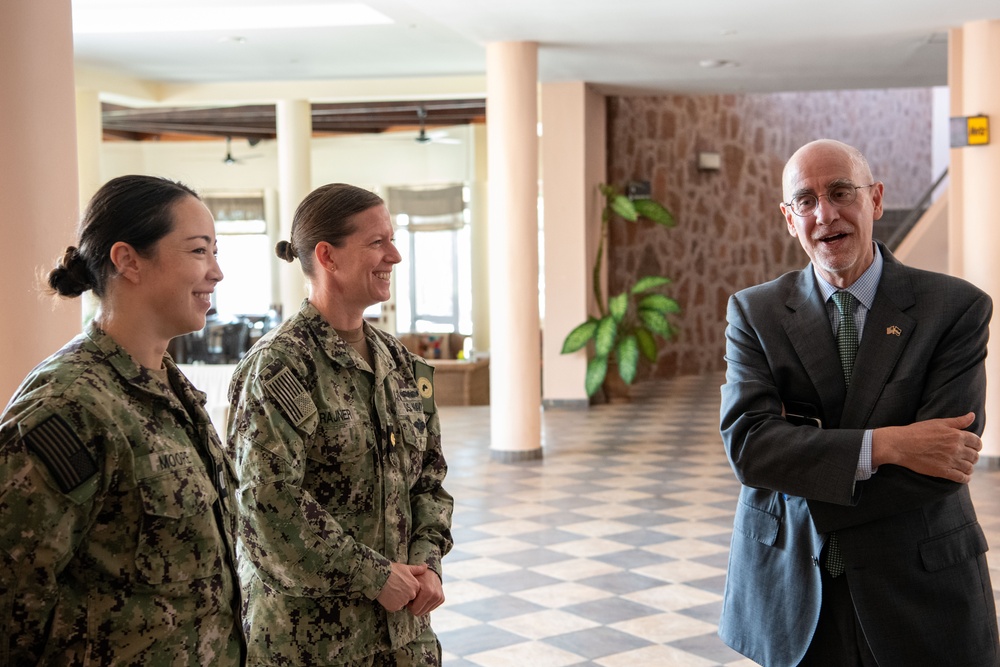 OE25 - Ambassador Robert Scott Visit