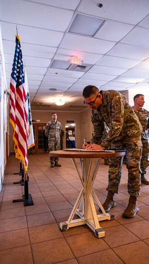 Health Center Change of Command Notice