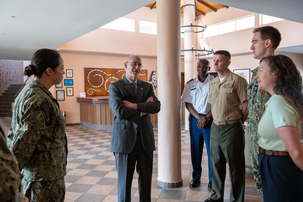 OE25 - Ambassador Robert Scott Visit