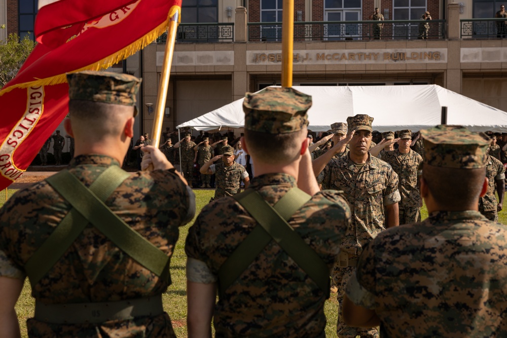4th Marine Logistics Group Change of Command Ceremony