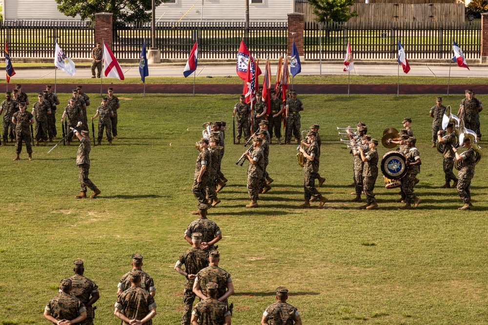 4th Marine Logistics Group Change of Command Ceremony