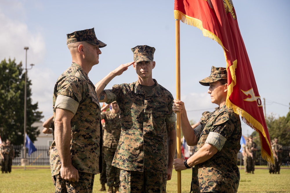4th Marine Logistics Group Change of Command Ceremony