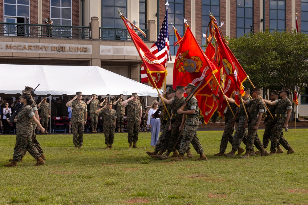 4th Marine Logistics Group Change of Command Ceremony