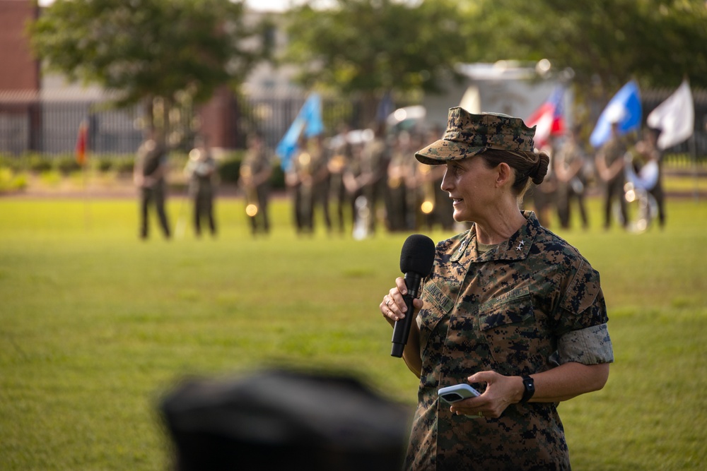 4th Marine Logistics Group Change of Command Ceremony