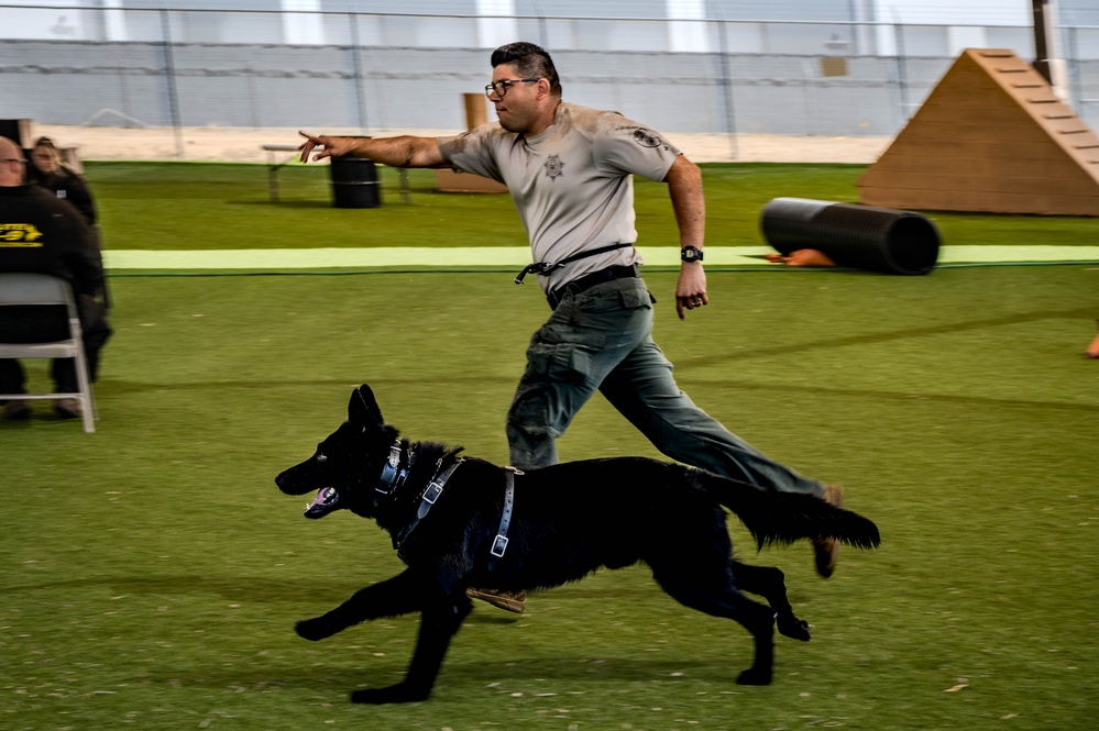 2025 Police Week K-9 Comp with neighboring counties at Luke AFB
