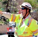 USACE Command Sergeant Major Douglas Galick visits the fire-impacted area in the Pacific Palisades