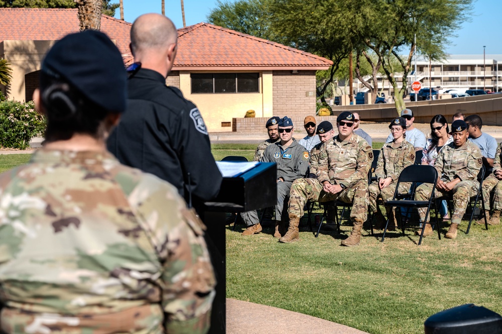 Closing Ceremony of National Police Week at Luke AFB