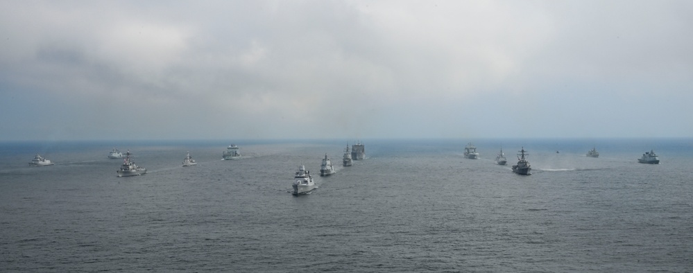 USS Thomas Hudner (DDG 116) Participates in Formidable Shield 2025