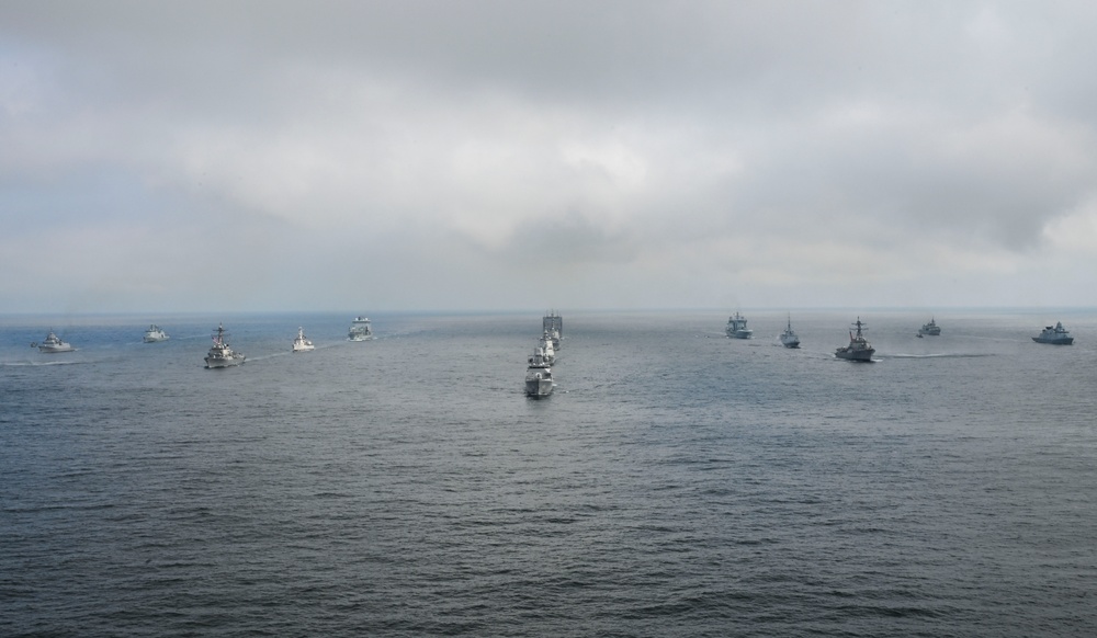 USS Thomas Hudner (DDG 116) Participates in Formidable Shield 2025