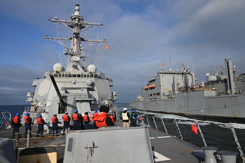 USS Thomas Hudner (DDG 116) Participates in Formidable Shield 2025