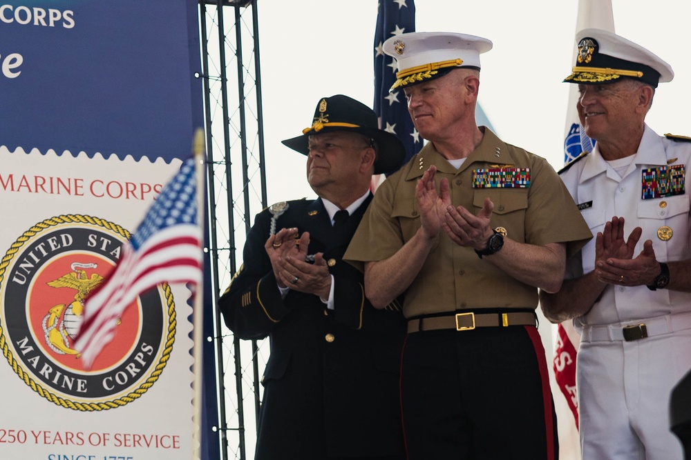 Armed Forces 250th Stamp Ceremony