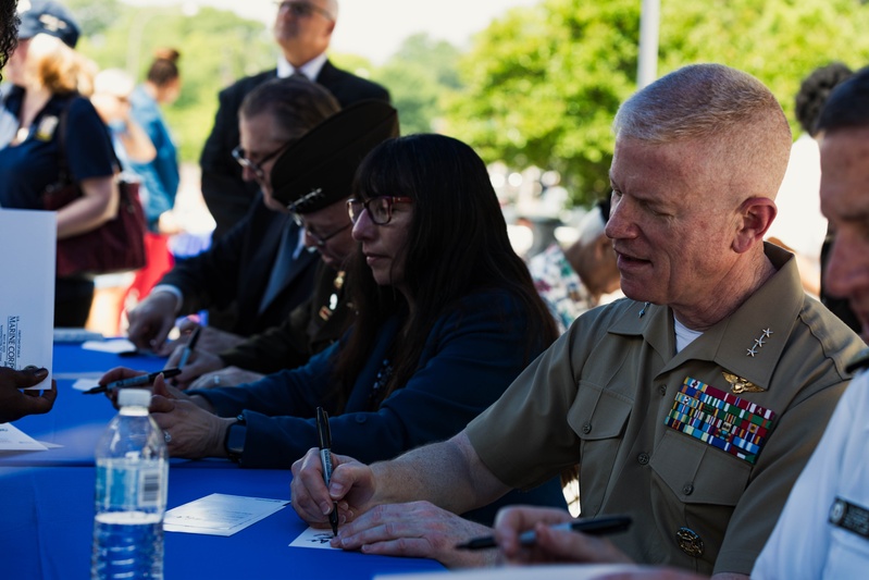 Armed Forces 250th Stamp Ceremony