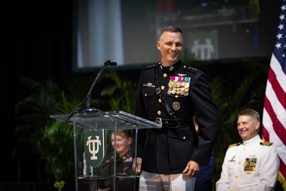 Tulane University Reserve Officer Training Corps Joint Commissioning Ceremony
