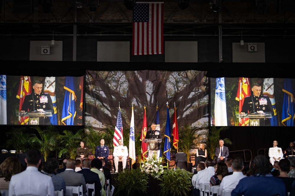 Tulane University Reserve Officer Training Corps Joint Commissioning Ceremony